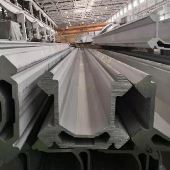 Aluminum Feed Beam on Drill Rig Epiroc